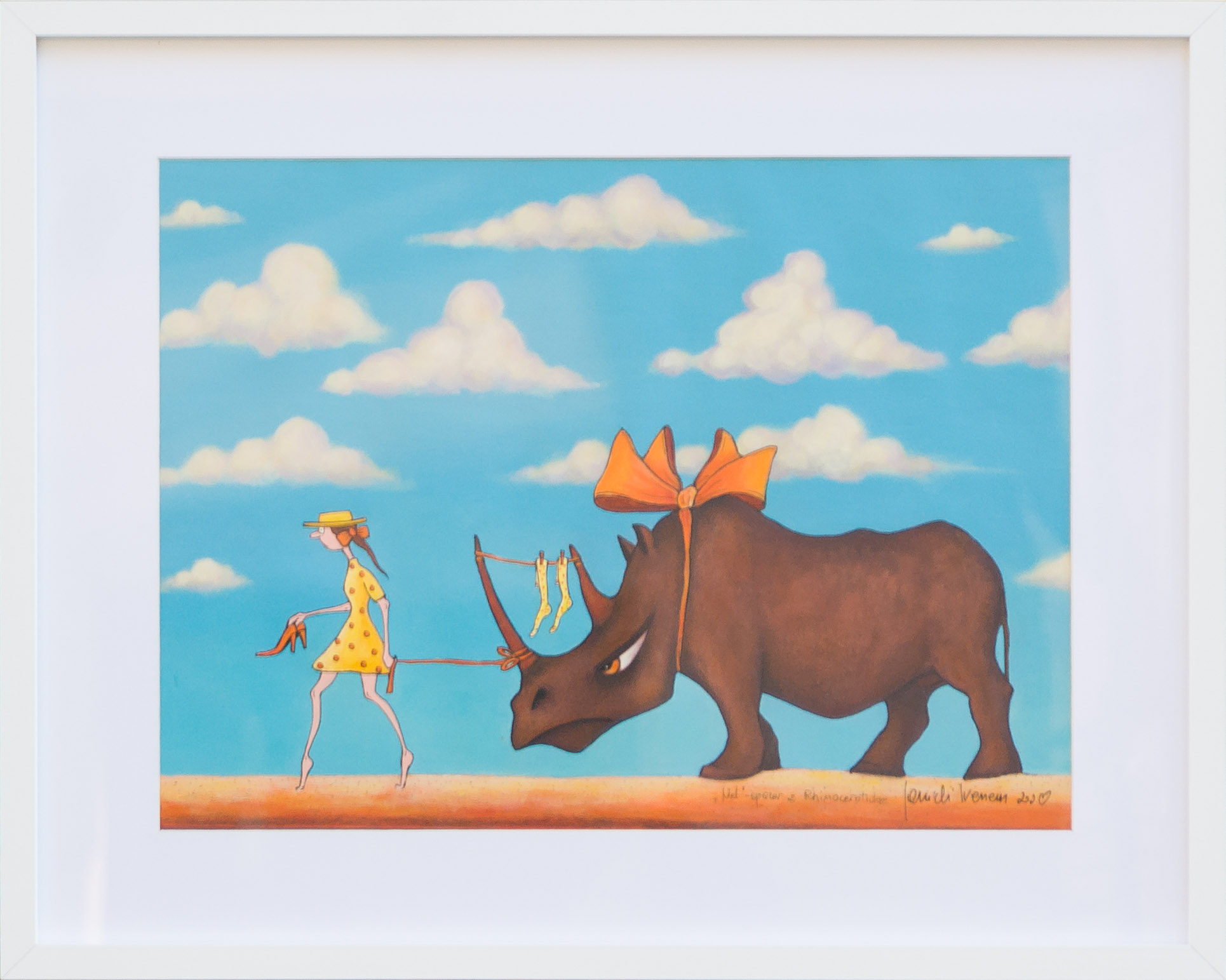 "Nel" - spacer z Rhinocerotidae